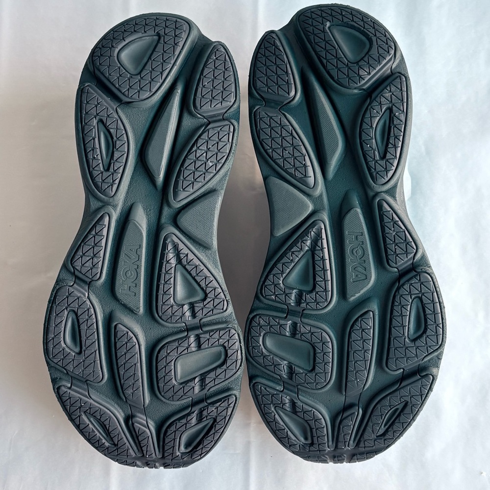HOKA One One Bondi 8 Women’s 12 Triple Black Running Shoes Cushioned Trainer - Picture 6 of 12